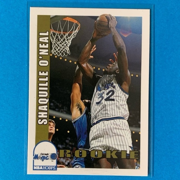 🔥🏀Vintage SHAQUILLE O’NEAL ROOKIE CARD • 1992 Skybox Hoops basketball card - Picture 1 of 2